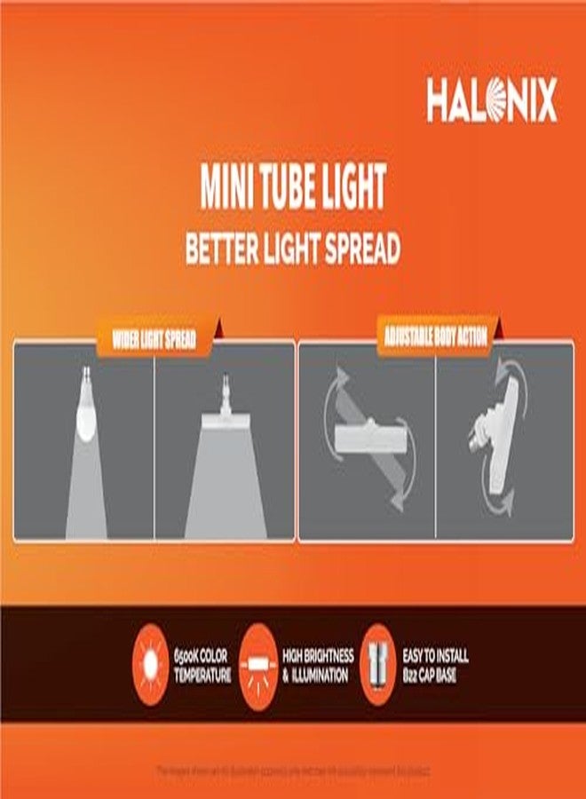 Halonix 15 Watts B22d Led bulb tube Light | Color- White | Pack of 1 | T-bulb - Image 4